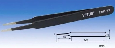 Vetus Tweezers ESD-13